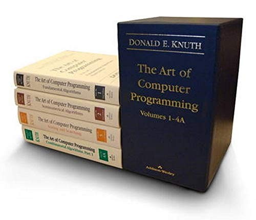 The Art of Computer Programming, Volumes 1-4A Boxed Set (Hardcover, 2011, Addison-Wesley Professional)