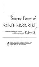 Rainer Maria Rilke: Selected poems of Rainer Maria Rilke (1981, Harper & Row)