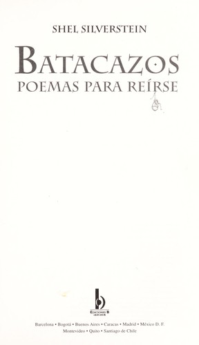 Batacazos (Spanish language, 1999, Ediciones B)