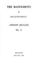 Anthony Trollope: The Macdermots of Ballycloran (1981, Arno Press)