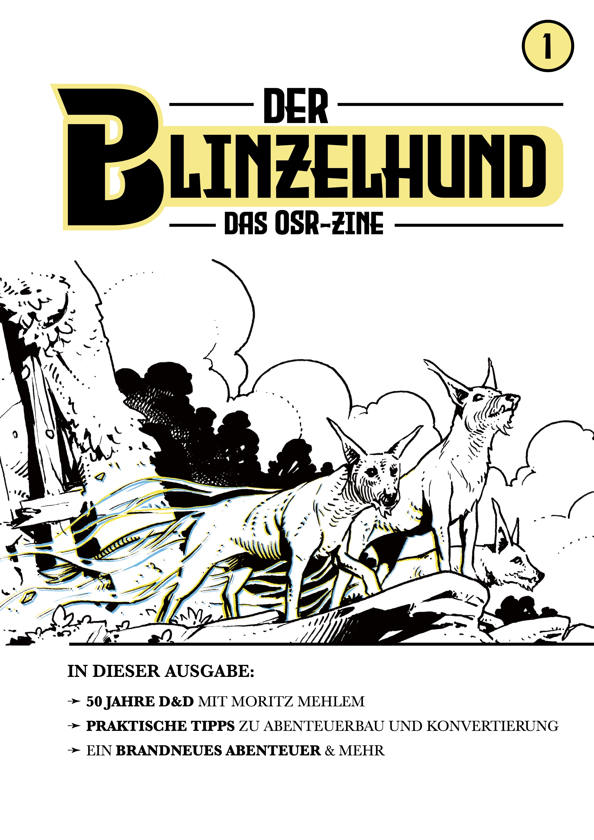 Chris McDowall, Denis Bökenkröger, Moritz Mehlem, Kaid Ramdani, Stefan Beate, Sebastian Gaffran, Björn Beier: Der Blinzelhund #1 (Paperback, german language, 2024, System Matters Verlag)