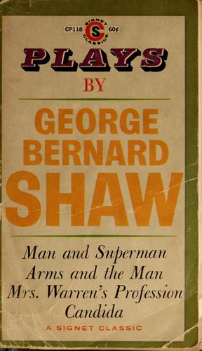 Bernard Shaw: Plays (1960, New American Library)