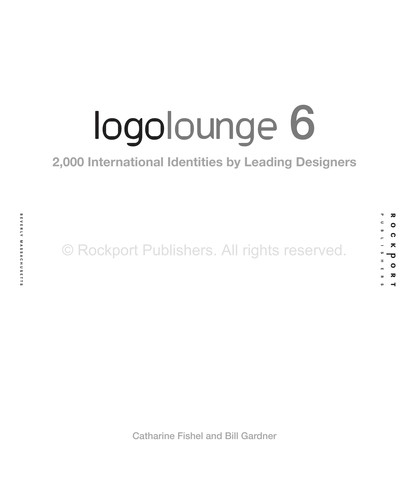 Bill Gardner: LogoLounge 6 (EBook, 2011, Rockport Publishers)