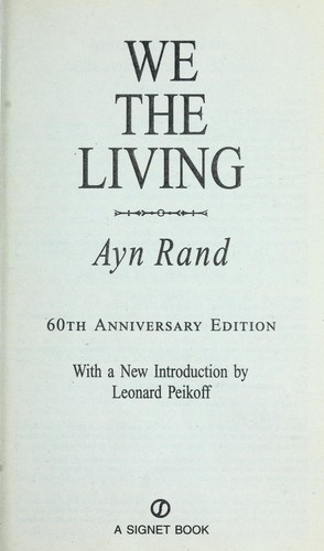 Ayn Rand: We the living (1995, Penguin)