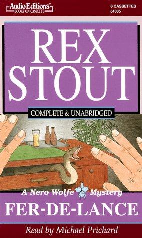 Rex Stout: Fer-de-Lance (AudiobookFormat, 1997, The Audio Partners)