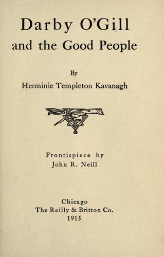 Darby O'Gill and the good people (1915, Reilly & Britton)