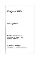 Fritz Leiber: Conjure wife (1977, Gregg Press)