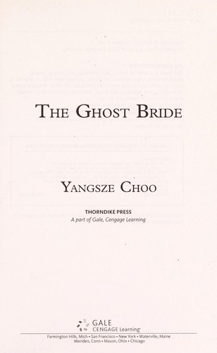 The ghost bride (2014)