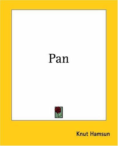 Pan (Paperback, 2004, Kessinger Publishing)