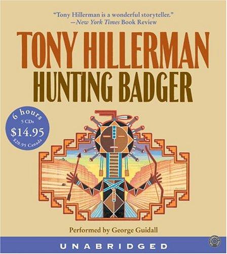 Tony Hillerman: Hunting Badger Low Price CD (2004, HarperAudio)