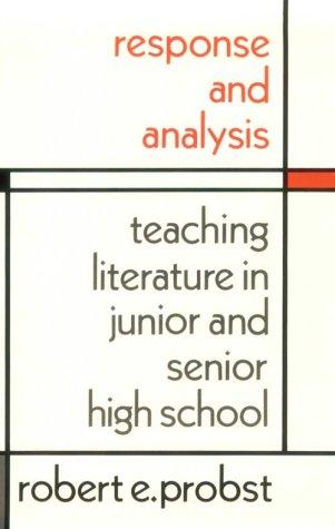 Robert E. Probst: Response and analysis (Paperback, 1988, Boynton/Cook)