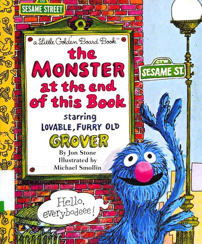 Jon Stone: The Monster at the end of this Book (2015, Golden Books)