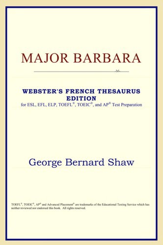 ICON Reference: Major Barbara (Paperback, 2006, ICON Reference)