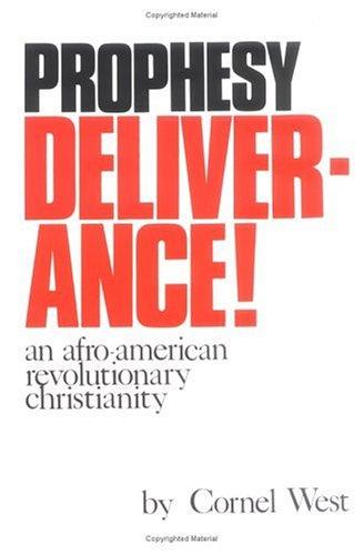 Prophesy deliverance! (1982, Westminster Press)