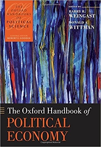 Oxford University Press Staff, Donald A. Wittman, Barry R. Weingast: The Oxford handbook of political economy (2006, Oxford University Press)