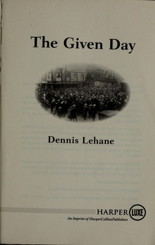 The given day (2008, Harperluxe)