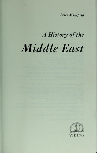 Mansfield, Peter: A history of the Middle East