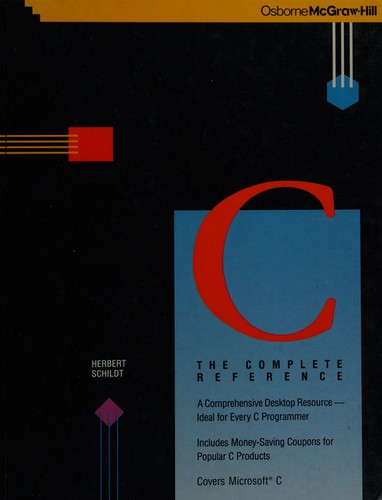Herbert Schildt: C, the complete reference (1988, Osborne McGraw-Hill)
