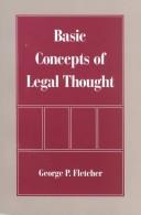 George P. Fletcher: Basic concepts of legal thought (1996, Oxford University Press)