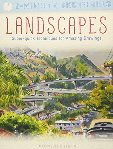 Virginia Hein: 5-Minute Sketching : Landscapes (Paperback, 2017, Search Press, Search Press Ltd)