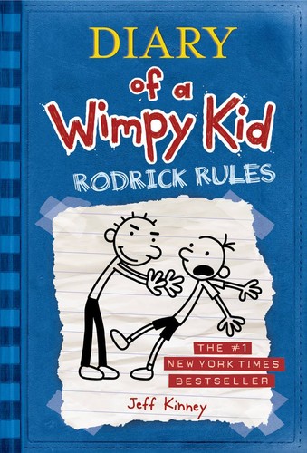 Jeff Kinney: Diary of a wimpy kid- rodrick rules (2018, jessica7)