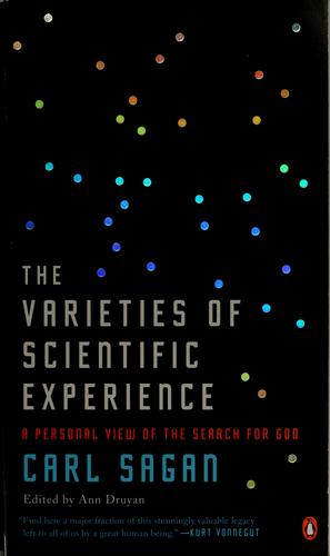 The varieties of scientific experience (2007, Penguin Books)