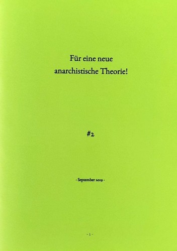 Jonathan Eibisch: Für eine neue anarchistische Theorie! (Paperback, German language, 2020, Black Mosquito)