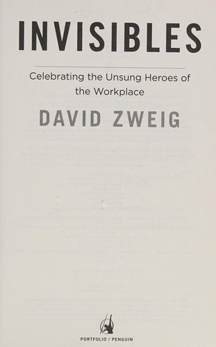 David Zweig: Invisibles (2015)