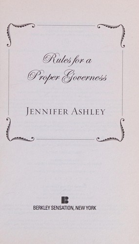 Rules for a proper governess (2014)