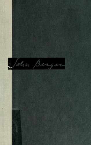 John Berger: Once in Europa (1987, Pantheon Books)