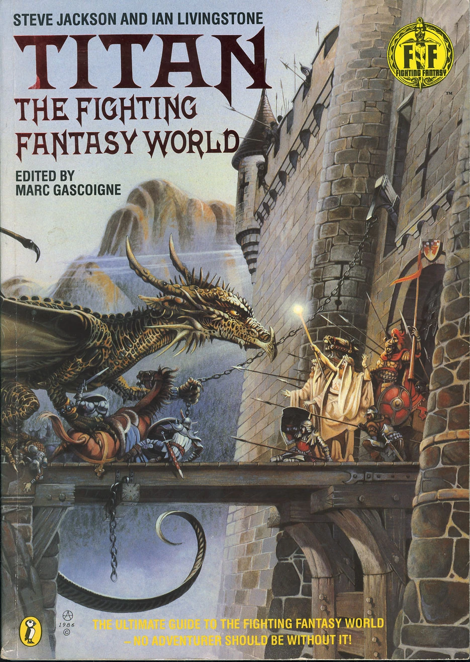 Ian Livingstone, Steve Jackson: Titan (1989)