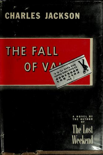 Charles Jackson: The fall of valor (1946, Rinehart & co., inc.)