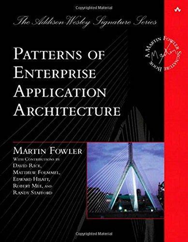 Martin Fowler: Patterns of Enterprise Application Architecture (2002)