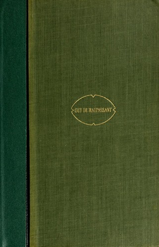 Guy de Maupassant: Pierre and Jean (1890, G. Routledge & son, limited)