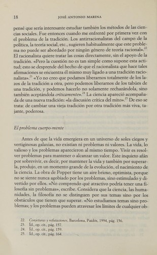 Karl Popper: El Cuerpo Y La Mente (Paperback, Spanish language, Ediciones Paidos Iberica)