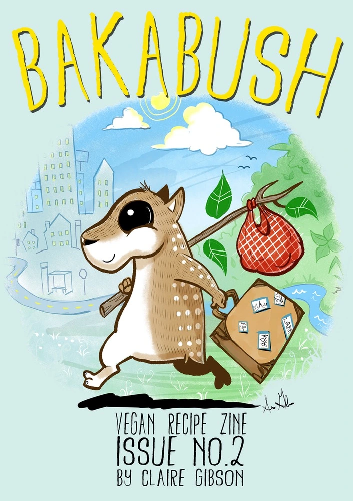Bakabush Vegan Recipe Zine (Paperback, Active Distribution Publishing)
