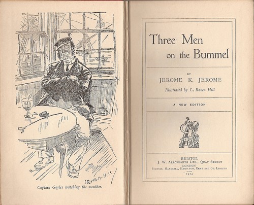 Jerome K. Jerome: Three Men on the Bummel (Hardcover, 1914, Arrowsmith [etc.])