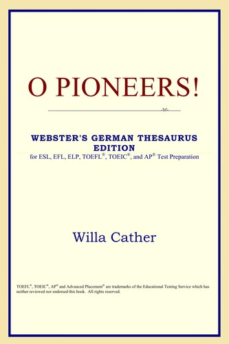 O pioneers! (EBook, 2005, ICON Classics)