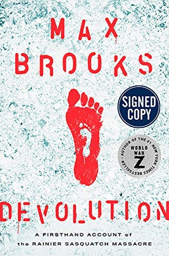 Devolution - Signed / Autographed Copy (Hardcover, 2020, Del Rey)