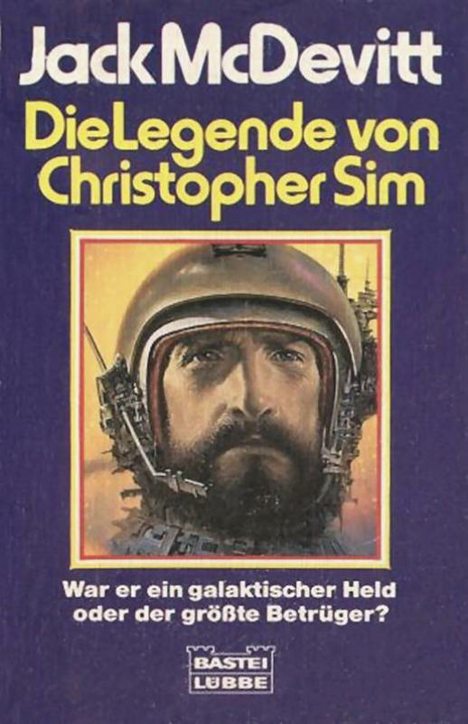 Jack McDevitt, Uwe Anton: Die Legende von Christopher Sim (German language, Bastei Lübbe)