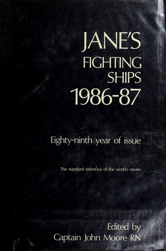 Jane's Fighting Ships 1986-87 (Hardcover, 1986, Janes Information Group)