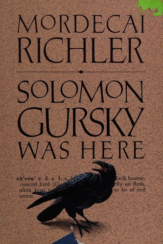 Mordecai Richler: Solomon Gursky was here (1991, Penguin Books)