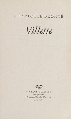 Villette (2009, Vintage Books)