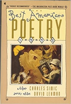 Charles Simic, David Lehman: The Best American Poetry 1992 (Paperback, 1992, Collier Books, Macmillan)