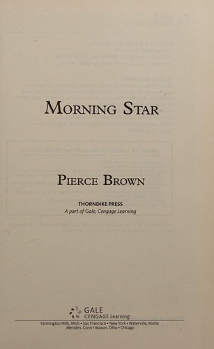 Morning star (2016, Thorndike Press Large Print)