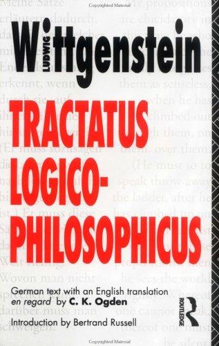 Ludwig Wittgenstein: Tractatus logico-philosophicus (1990, Routledge)