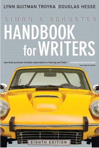 Simon & Schuster Handbook for Writers (8th Edition) (MyCompLab Series) (Hardcover, 2006, Prentice Hall)