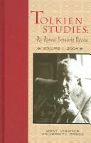Tolkien Studies (Hardcover, 2004, West Virginia University)