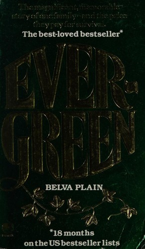Belva Plain: Evergreen (1980, Fontana)