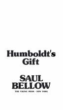 Saul Bellow: Humboldt's gift